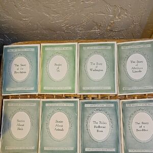 Vintage The Little Classic Series Readers Set Of 8